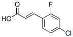 Acido 3-(4-cloro-2-fluorofenil)-2-propenoico