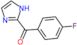 (4-fluorophenyl)-(1H-imidazol-2-yl)methanone