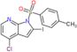 4-chloro-2-iodo-1-[(4-methylphenyl)sulfonyl]-1H-pyrrolo[2,3-b]pyridine