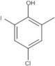 4-Chloro-2-iodo-6-methylphenol