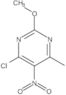 4-Chloro-2-methoxy-6-methyl-5-nitropyrimidine