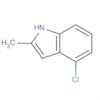 1H-Indole, 4-chloro-2-methyl-