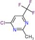 4-chloro-2-methyl-6-(trifluoromethyl)pyrimidine
