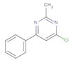 Pyrimidine, 4-chloro-2-methyl-6-phenyl-