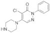 4-CHLORO-2-PHENYL-5-PIPERAZINOPYRIDAZIN-3(2H)-ONE