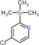 4-chloro-2-(trimethylsilyl)pyridine