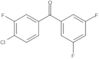 (4-Chloro-3-fluorophenyl)(3,5-difluorophenyl)methanone