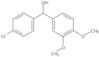 α-(4-Chlorophenyl)-3,4-dimethoxybenzenemethanol