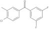 (4-Chloro-3-methylphenyl)(3,5-difluorophenyl)methanone