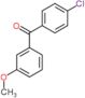 (4-chlorophenyl)(3-methoxyphenyl)methanone