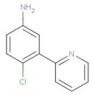 4-Chloro-3-(2-pyridinyl)benzenamine