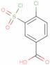 4-chloro-3-(chlorosulphonyl)benzoic acid