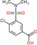 4-chloro-3-(dimethylsulfamoyl)benzoic acid