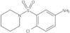 4-Chloro-3-(1-piperidinylsulfonyl)benzenamine