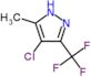 4-Chloro-3-methyl-5-(trifluoromethyl)-1H-pyrazole