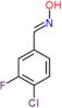 (E)-1-(4-chloro-3-fluorophenyl)-N-hydroxymethanimine