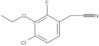 4-Chloro-3-ethoxy-2-fluorobenzeneacetonitrile