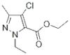 4-CHLORO-1-ETHYL-3-METHYL-1H-PYRAZOLE-5-CARBOXYLIC ACID ETHYL ESTER