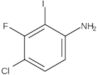 4-Chloro-3-fluoro-2-iodobenzenamine