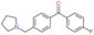 (4-fluorophenyl)-[4-(pyrrolidin-1-ylmethyl)phenyl]methanone