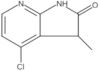 2H-Pyrrolo[2,3-b]pyridin-2-one, 4-chloro-1,3-dihydro-3-methyl-