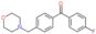 (4-fluorophenyl)-[4-(morpholinomethyl)phenyl]methanone