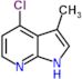 4-chloro-3-methyl-1H-pyrrolo[2,3-b]pyridine