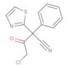 2-Thiazoleacetonitrile, a-(chloroacetyl)-4-phenyl-