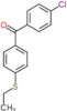 (4-chlorophenyl)[4-(ethylsulfanyl)phenyl]methanone