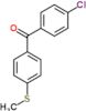 (4-chlorophenyl)[4-(methylsulfanyl)phenyl]methanone