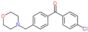 (4-chlorophenyl)-[4-(morpholinomethyl)phenyl]methanone