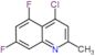 4-chloro-5,7-difluoro-2-methyl-quinoline