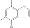 4-Chloro-5,7-dimethyl-1H-indole