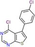 4-chloro-5-(4-chlorophenyl)thieno[2,3-d]pyrimidine
