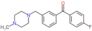 (4-fluorophenyl)-[3-[(4-methylpiperazin-1-yl)methyl]phenyl]methanone