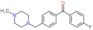 (4-fluorophenyl)-[4-[(4-methylpiperazin-1-yl)methyl]phenyl]methanone