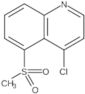 Quinoline, 4-chloro-5-(methylsulfonyl)-