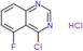 4-Chloro-5-fluoroquinazoline hydrochloride (1:1)