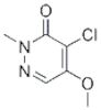 4-CHLORO-5-METHOXY-2-METHYL-2,3-DIHYDROPYRIDAZIN-3-ONE