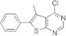 4-chloro-5-methyl-6-phenylthieno[2,3-d]pyrimidine