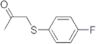 (4-fluorophenylthio)propan-2-one