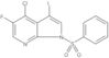 4-Chloro-5-fluoro-3-iodo-1-(phenylsulfonyl)-1H-pyrrolo[2,3-b]pyridine