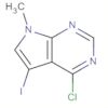 7H-Pyrrolo[2,3-d]pyrimidine, 4-chloro-5-iodo-7-methyl-