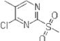 4-Chloro-5-methyl-2-(methylsulfonyl)pyrimidine