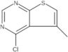 4-chloro-5-methylthieno[2,3-d]pyrimidine