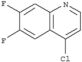 Quinoline,4-chloro-6,7-difluoro-