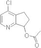 4-Chloro-6,7-dihydro-5H-cyclopenta[b]pyridin-7-yl acetate