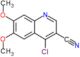 4-Cloro-6,7-dimetoxi-3-quinolinecarbonitrilo