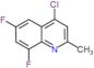 4-chloro-6,8-difluoro-2-methyl-quinoline