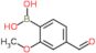 (4-Formyl-2-methoxyphenyl)boronic acid